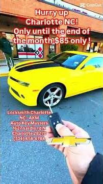 Lost you you car key? Need a spare?#autolocksmith #automobile #locksmith #lost #key #fob #charlotte