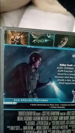 ALIEN covenant movie dvd