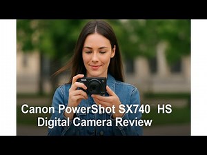📷 Canon PowerShot SX740 HS Digital Camera Review 📷