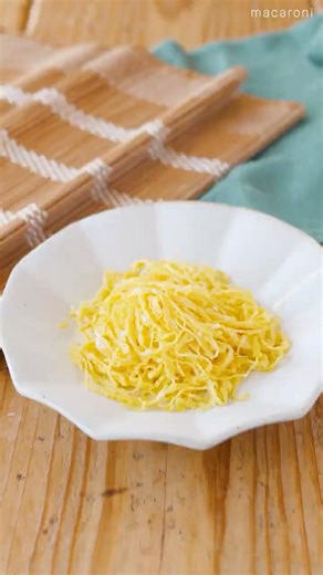 【冷やし中華にも！】レンチン錦糸卵 #レンチン #卵 #簡単レシピ