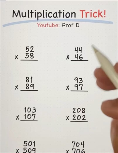 How to Do Impossible Mental Math — Instantly! | Prof D