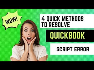 How to Fix Script Errors in QuickBooks | No Tech Skills Needed!
