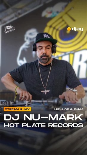 DJ Nu-Mark 👑 #ScratchPerformance by @djnumark #Rp @algoriddimofficial Fresh tracks unlocked! 🔓 We’re excited to bring some L.A. heat, direct to your decks with Hot Plate Records - courtesy of legendary musical pioneer @djnumark 🫡 As a label boasting funk-driven hip-hop, globally-infused beats, and iconic vocal talent - Hot Plate Records was built from the ground up on the spirit of crate-digging, sample-flipping, and raw analog instrumentation 🥁🎹 Features timeless jams from: @methodmanoffic