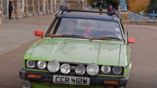 Del Boy’s Pratmobile from Only Fools and Horses