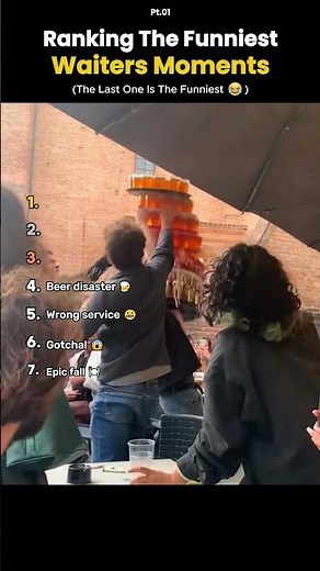 Ranking the Funniest Waiters Fails Moments 😂🍽️ #funny #hilarious