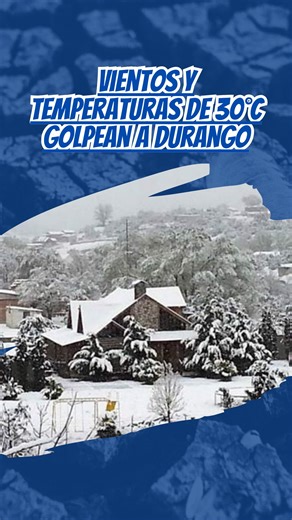 ¡Clima extremo en Durango! ❄️🔥 De heladas bajo cero en la sierra a más de 30°C en municipios como Cuencamé. En la capital pasaremos de 4°C a 29°C. ¡Mucho ojo con el viento de 40 km/h! 💨 #Durango #ClimaDGO #Frío #Calor #DGO #DgoNoticias | Notigram Durango