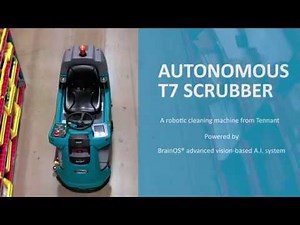 Introducing the T7AMR Robotic Floor Scrubber