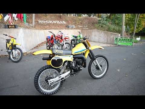 IS THIS THE LAST NEW 1980 Suzuki RM125 2 STROKE ? THIS IS AS CLOSE TO CRATE FRESH I HAVE EVER SEEN
