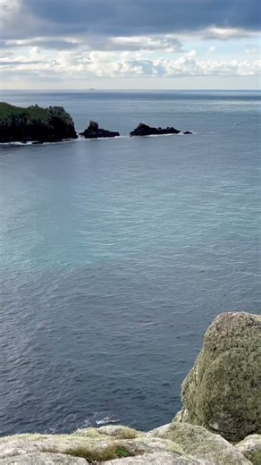 Sound of gulls near Lands End, Cornwall #cornwall #relaxingsounds #peacefulwaves