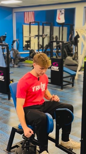 Bryce demonstrates our Cybex Hip Adduction Machine (Machine #8). #tribegymcamden #tribegymandmartialarts #fitness #workoutroutine | TRIBE Gym & Martial Arts