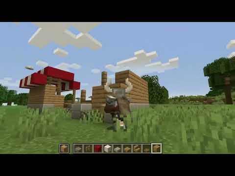 Minecraft Medieval Market Stall Full Build