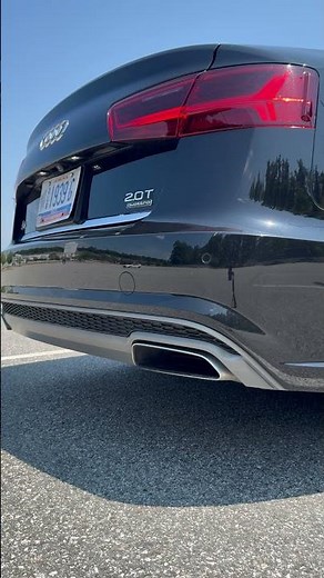 2016 Audi A6 Premium Plus 2.0T Stock Exhaust Sound