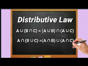 Distributive Property of Union and Intersection Operations of Sets/ Quick Solutions