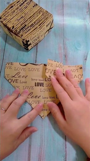 Foldable Paper Box #diy #craft #handmade