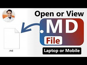 How To Open or View MD File In Laptop | PC | Mobile