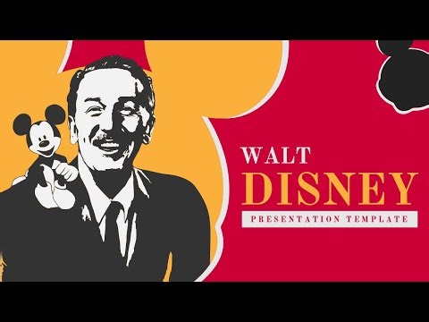 Walt Disney Animated PPT Template