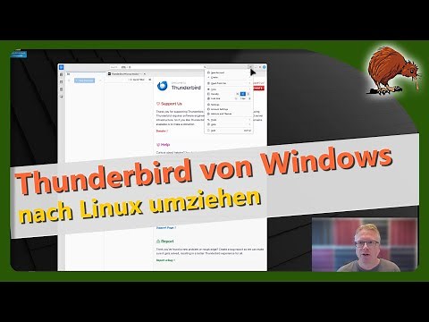 Thunderbird: Migrating from Windows to Linux