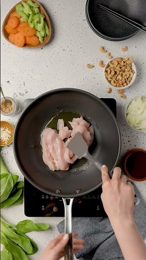 Cashew chicken stir fry