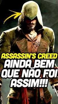 AINDA BEM QUE NÃO FIZERAM ASSASSIN'S CREED UNITY ASSIM #shorts #assassinscreed #assassinscreedunity
