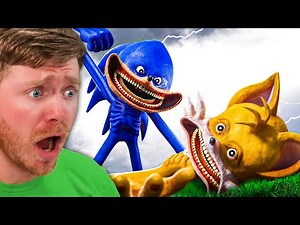 Reacting to SHIN SONIC vs SHIN TAILS in REAL LIFE!