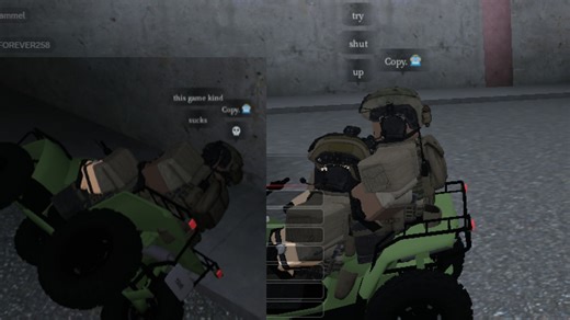 Yeah, I was a Roblox Special Forces