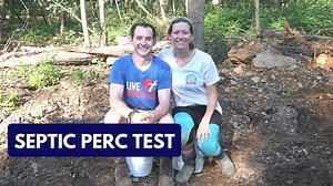 Prepping for septic perc test on our property