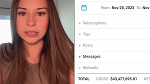 OnlyFans star who earned $43 million this year thanks top fan for staggering amount he's spent