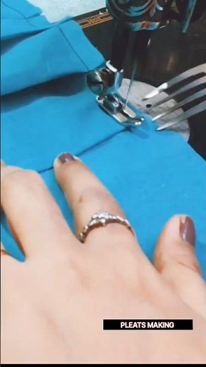 Perfect pleats in minutes! ✂️👗 Easy pleats making tutorial for your designs 💕 | SewingTips