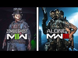 ALONE BLACKCELL VS ZOMBIE GHOST - Full Operator Comparison in Modern Warfare 3 And MW2 | 4K