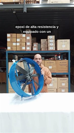 Extractor Axial 60 cm XMP160 – ¡1 HP 1400 RPM y Máximo Caudal Industrial!