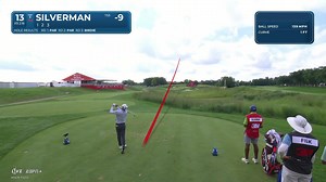 Ben Silverman nearly aces No. 13 at 3M Open