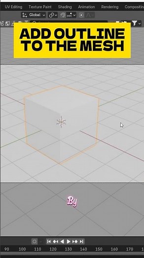How to Add Stylish Outlines to Any Object in Blender 3D!