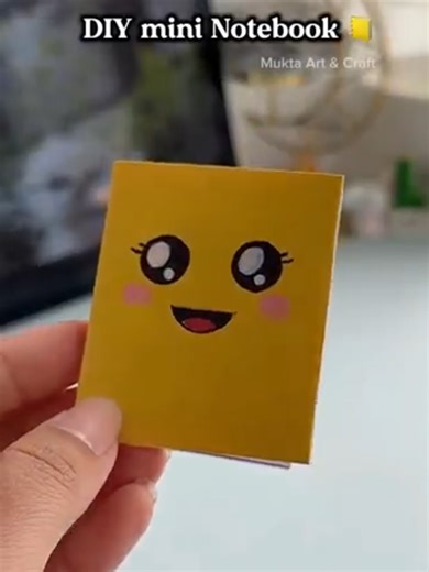 Easy way to make mini notebook #muktaartandcraft #art #diy #tiktok