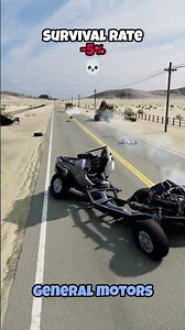 Which car overtakes the truck and survives? #beamng #beamngdrive #game #gaming #car #cars