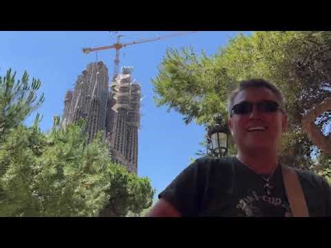 ツイキャス サグラダファミリアから愛を込めて歌う🛶🎸🎤 ヨーロッパOUT DOOR Live tour 無料公開2022 06 29