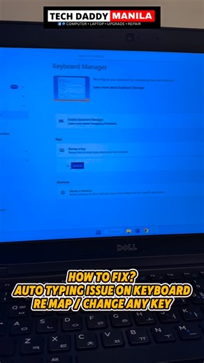 2.9K views · 32 reactions | FIX: AUTO TYPE ISSUE KEYBOARD RE MAP / CHANGE ANY KEYS #tutorial #AutoTypingFix #techdaddymanila | Tech Daddy Manila | Facebook