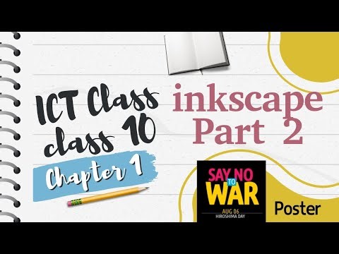 Standard 10 IT| Chapter 1 | Inkscape Poster | Part 2