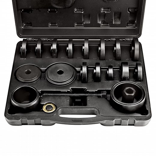 Front Wheel Drive Bearing Remover and Installer Kit, 21-Piece