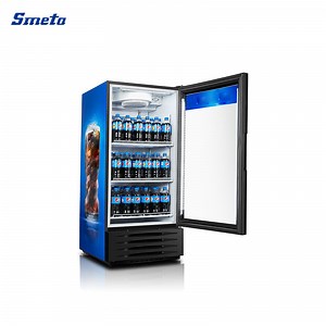 [Hot Item] Smeta 10.2 Cuft Glass Door Refrigerator Commercial Display Drink Fridge