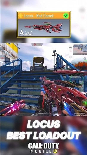 LOCUS BEST LOADOUT #CODM