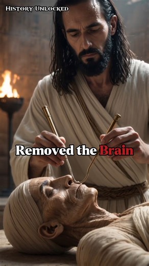 Why Ancient Egyptians Removed the Brain During Mummification?#usa #youtubeshorts #english #america