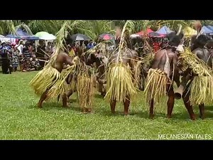 Dancers in traditional attires from Western Province, PNG.