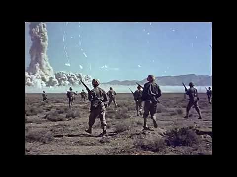 Atomic Bomb Blast Effects Test US Army