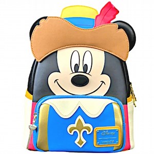 Disney Loungefly Three Musketeers Mickey Mouse Backpack