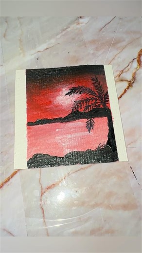 Cute Easy painting idea for beginners | #diy #art #painting #drawing #beginners