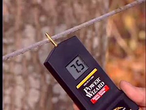 Diagnosing an electric fence