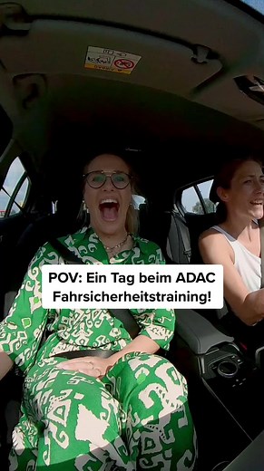 Das erlebt man bei einem ADAC-Fahrsicherheitstraining! 🙌 #adac #fahrsicherheitstraining #auto #sicherfahren