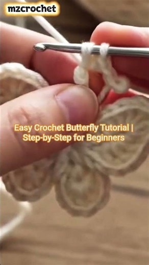 Easy Crochet Butterfly Tutorial | Step-by-Step for Beginners #crochet #handmade #knitting
