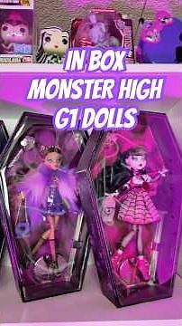 MONSTER HIGH G1 IN BOX! #monsterhigh #monsterhighcollection