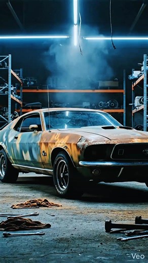 1970 Ford Mustang Fastback Full Restoration | 10-Minute ASMR Transformation